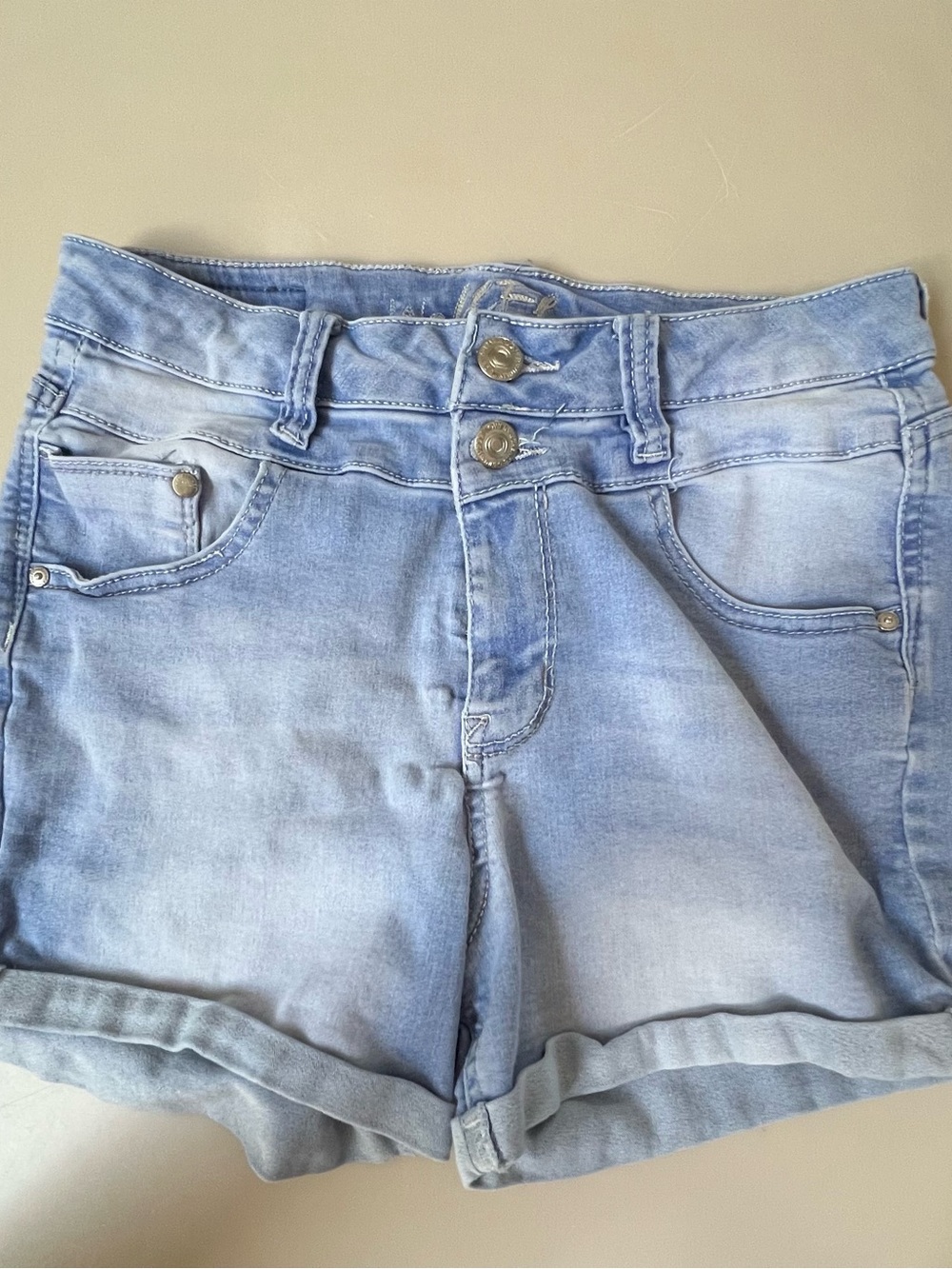 Light Blue Denim Women’s Shorts